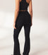 Schlaghose Leggings Lightweight Curvy - Black