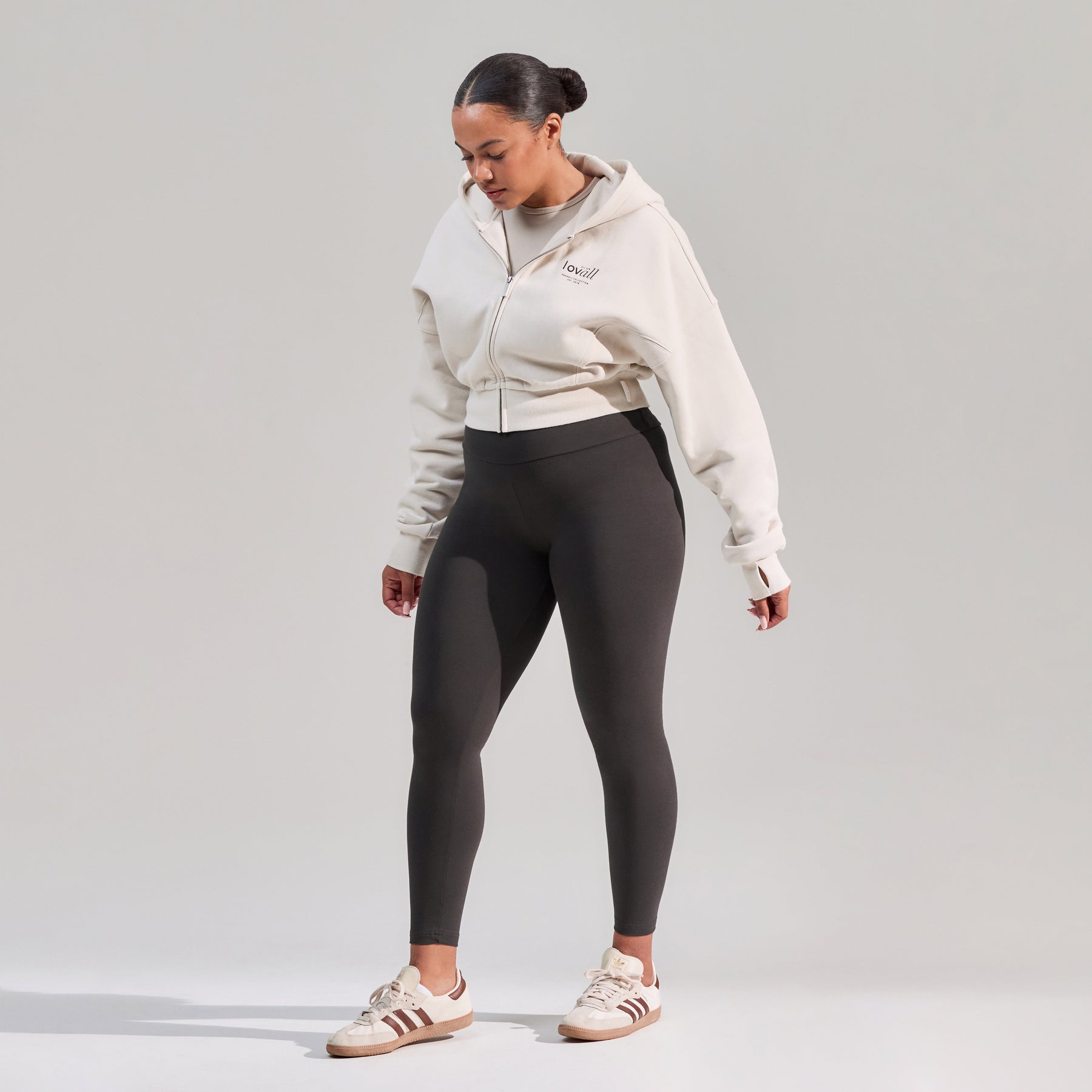 Curve Everyday High Waisted Leggings - Black Coffee