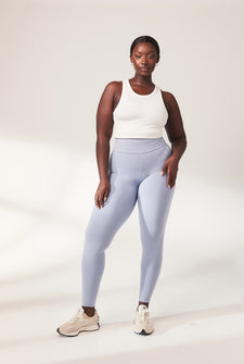 Everyday Radlerhose Lightweight Curvy - Powder Blue