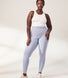 Everyday High Waisted Leggins Lightweight - Powder Blue