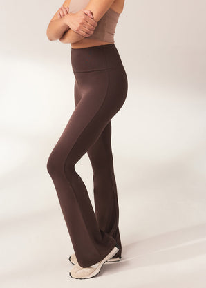 Schlaghose Leggings Lightweight - Espresso Brown