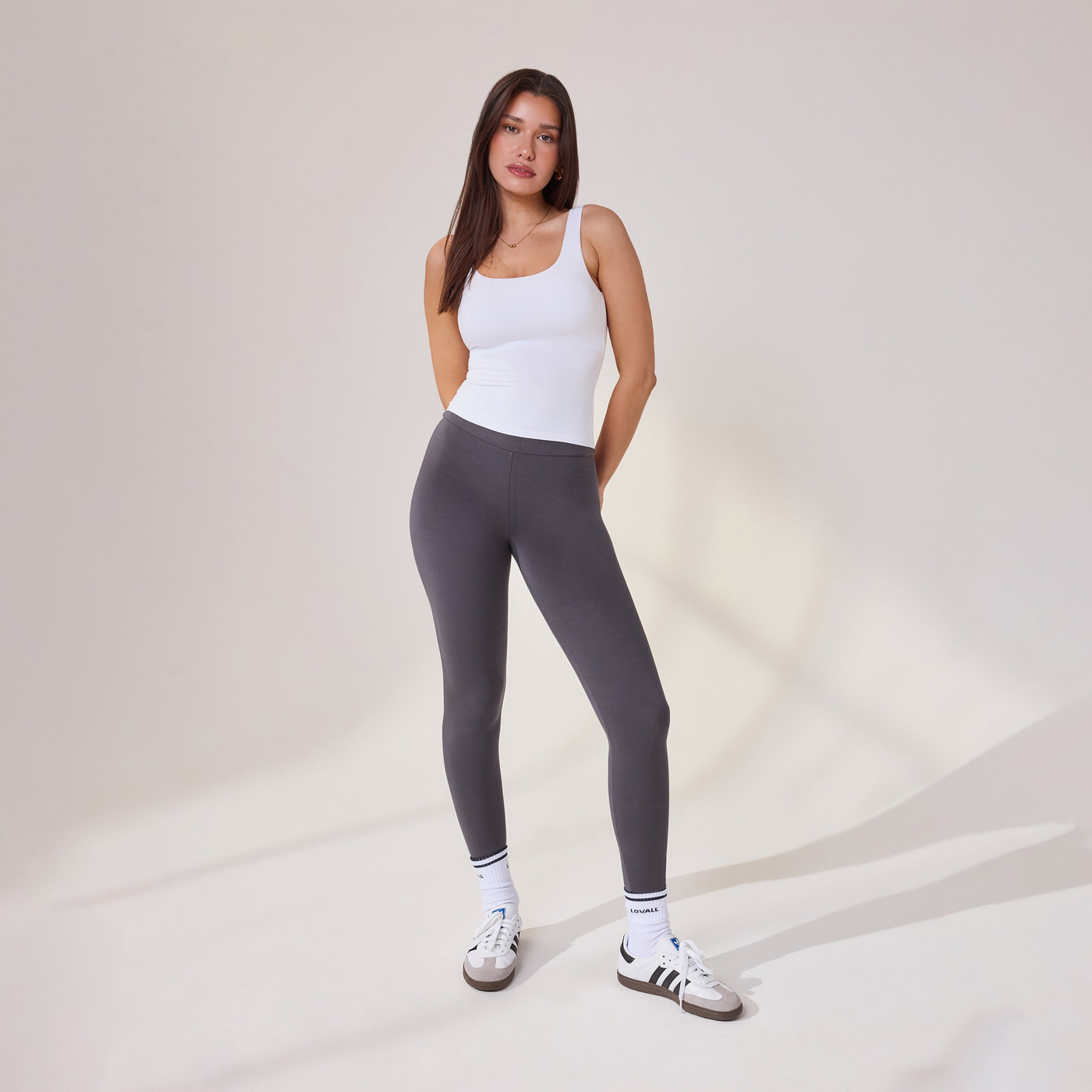Leichtes Alltags-Tank-Top - Weiß