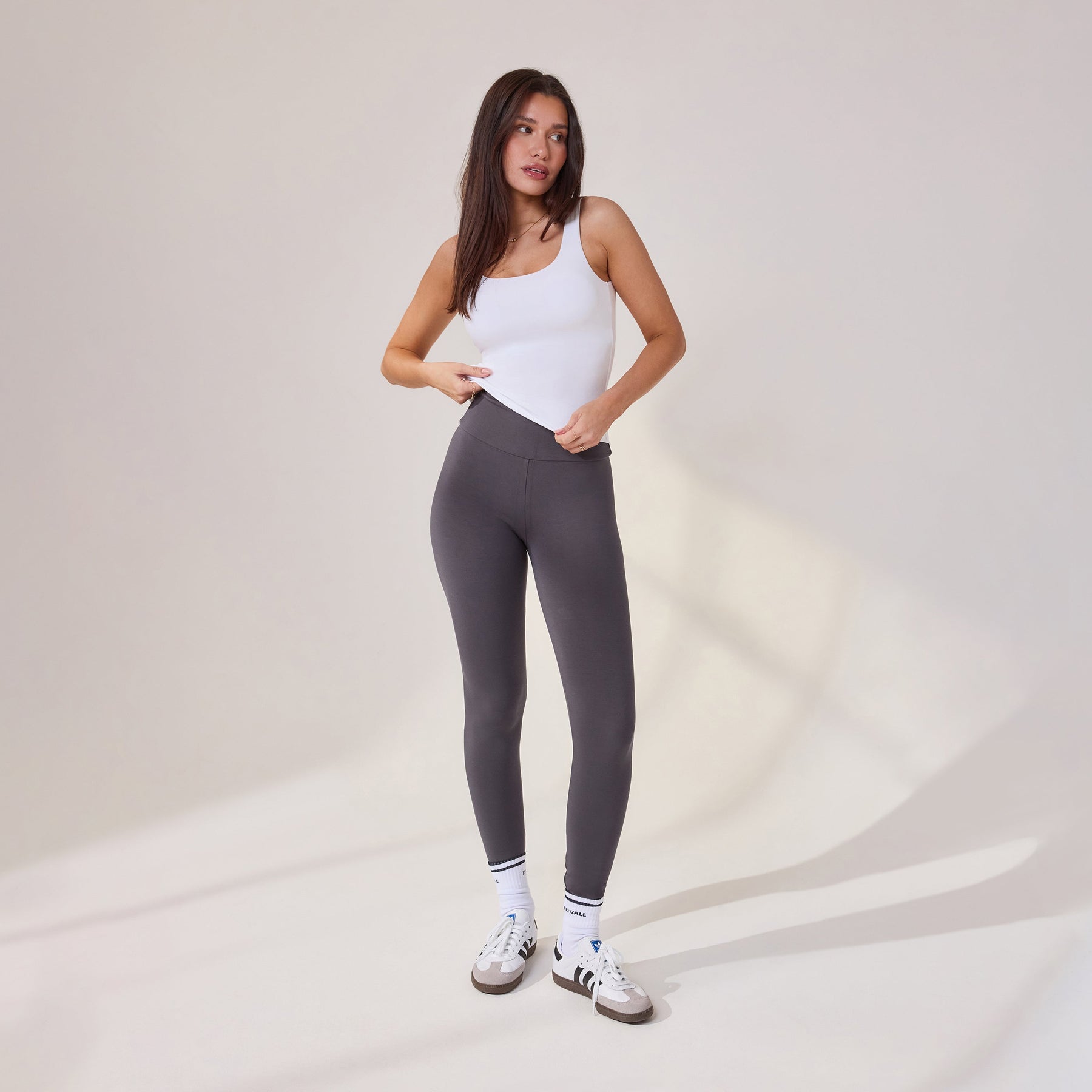 Leichtes Alltags-Tank-Top - Weiß
