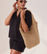 Lightweight Collared Knit Set - Black