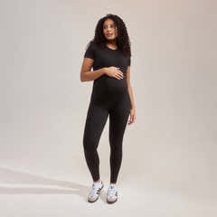 Umstands-Ultimate-Alltagsleggings – Schwarz