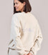 ALL SZN Organic Oversized Graphic Sweatshirt Euphoric - Ecru
