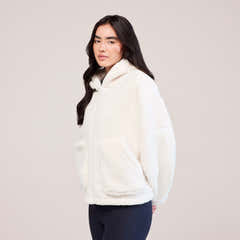 Borg-Fleece – Schneeweiß