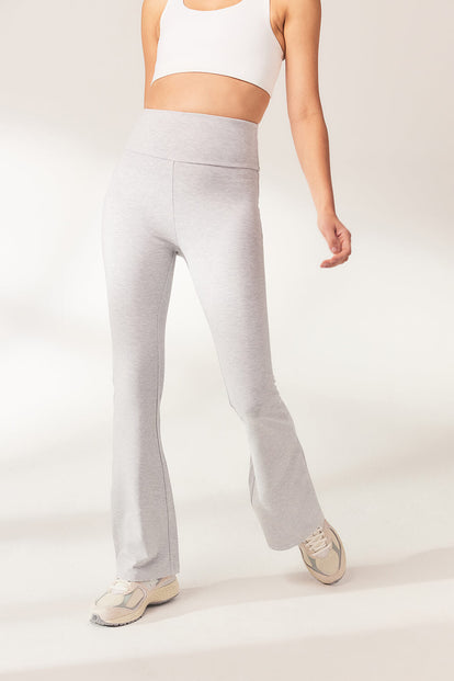 Schlaghose Leggings Lightweight - Light Grey Marl