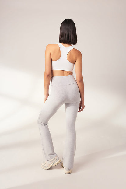 Schlaghose Leggings Lightweight - Light Grey Marl