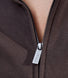 Curve ALL SZN Organic Funnel Neck Zip Through - Black Coffee