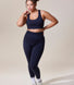 Curve Sculpt Seamless Sports Bra - Deep Navy
