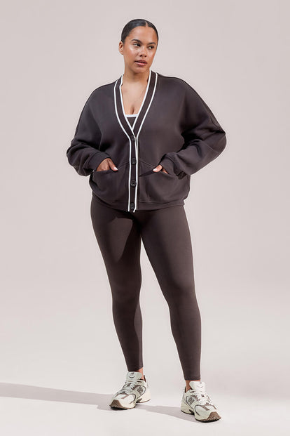 Ultimate Everyday Cardigan - Black Coffee