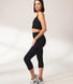 Cropped Leggings Lightweight - Black