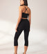 Cropped Leggings Lightweight - Black