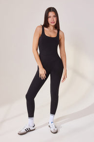 Everyday High Waisted Leggins Lightweight - Black
