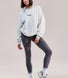ALL SZN Organic Oversized Graphic Sweatshirt Collective 2 - Light Grey Marl