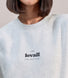 ALL SZN Organic Oversized Graphic Sweatshirt Collective 2 - Light Grey Marl