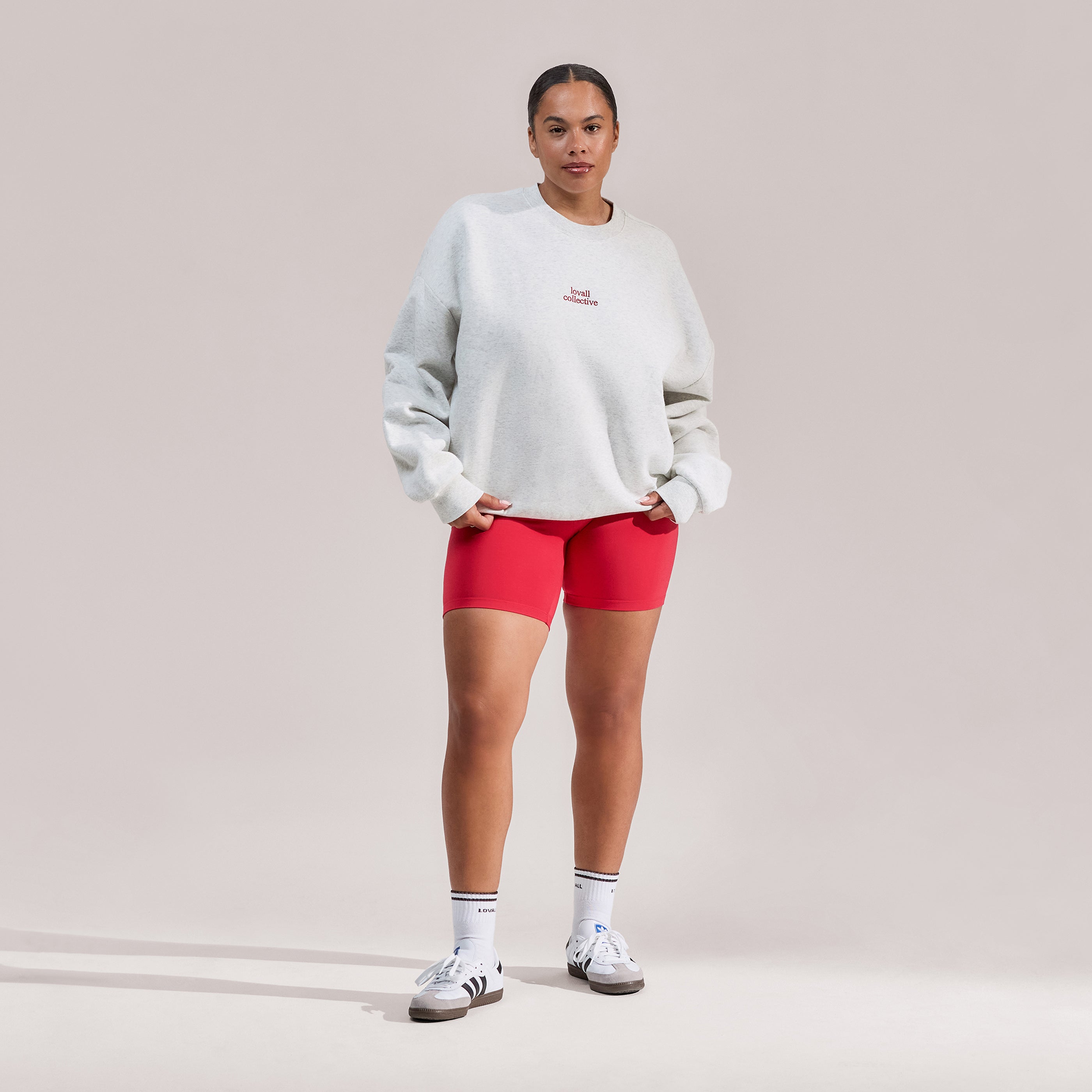 Curve Lightweight Everyday 6 Inch Cycling Shorts - Cherry Red