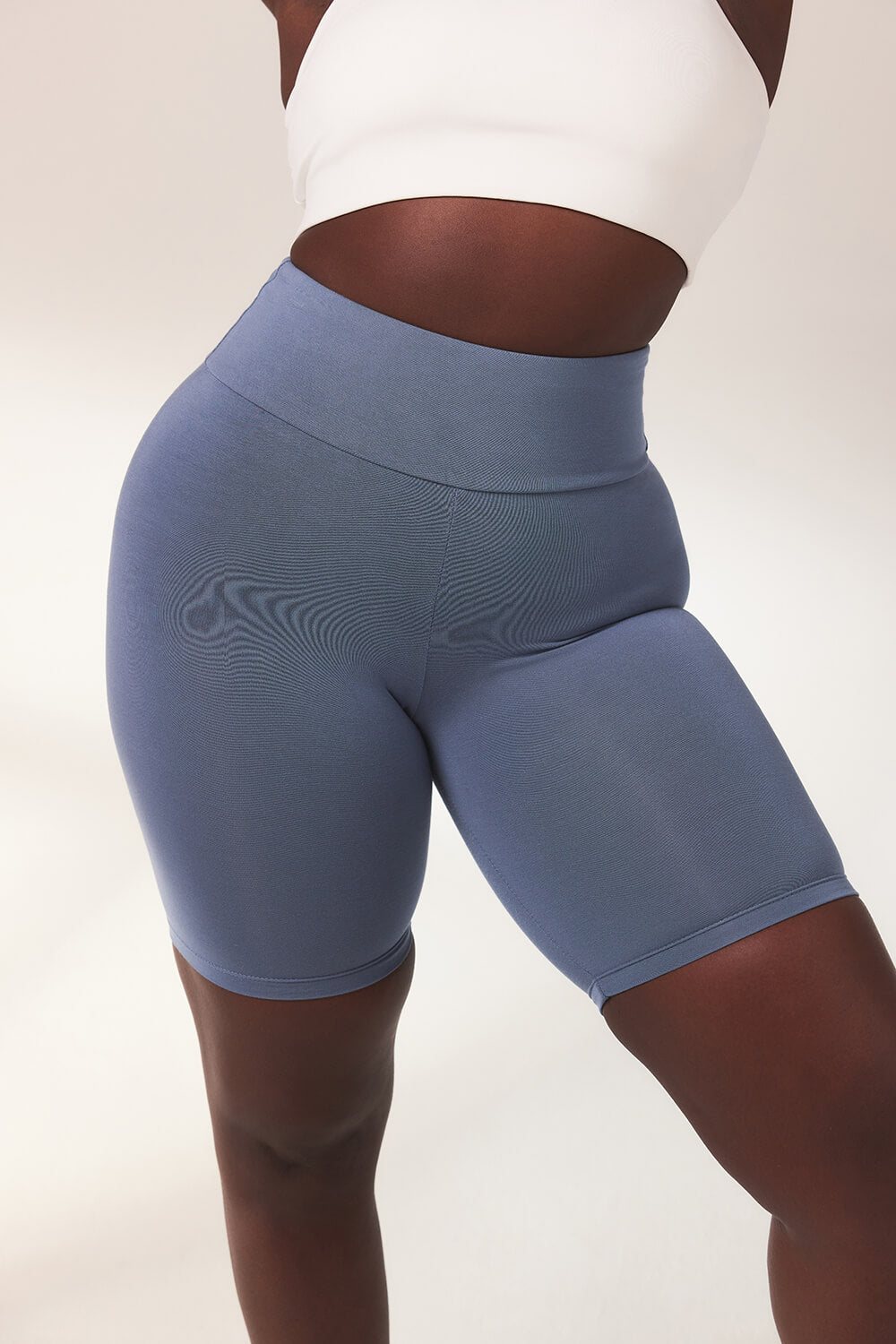 Alltägliche Leichte Radlerhose -Stahlblau