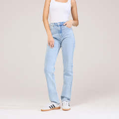 Straight Jeans - Helle Waschung