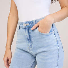 Straight Jeans - Helle Waschung