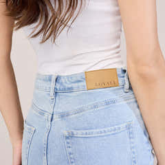Straight Jeans - Helle Waschung