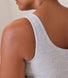 Curve Lightweight Everyday Tank Top - Light Grey Marl
