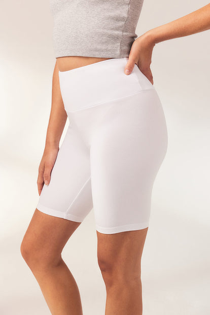 Everyday Radlerhose Lightweight Curvy - White