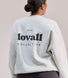 ALL SZN Organic Oversized Graphic Sweatshirt Collective 2 - Light Grey Marl