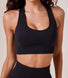 Sculpt Seamless Sports Bra - Black
