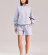 ALL SZN Organic Oversized Graphic Sweatshirt Euphoric - Lilac Mist
