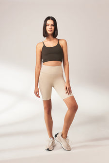 Alltägliche Leichte Radlerhose - Natürliche Beige