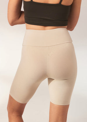 Everyday Radlerhose Lightweight Curvy - Natural Beige