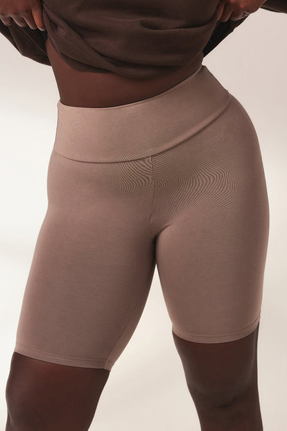 Everyday Radlerhose Lightweight Curvy - Stone