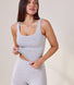 Lightweight Everyday Tank Top - Light Grey Marl