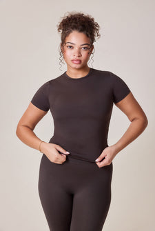 Curve Ultimate Everyday T-shirt - Black Coffee