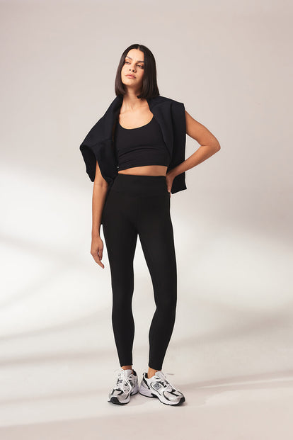 Ultimate Soft-Touch High Waisted Leggings Curvy - Black