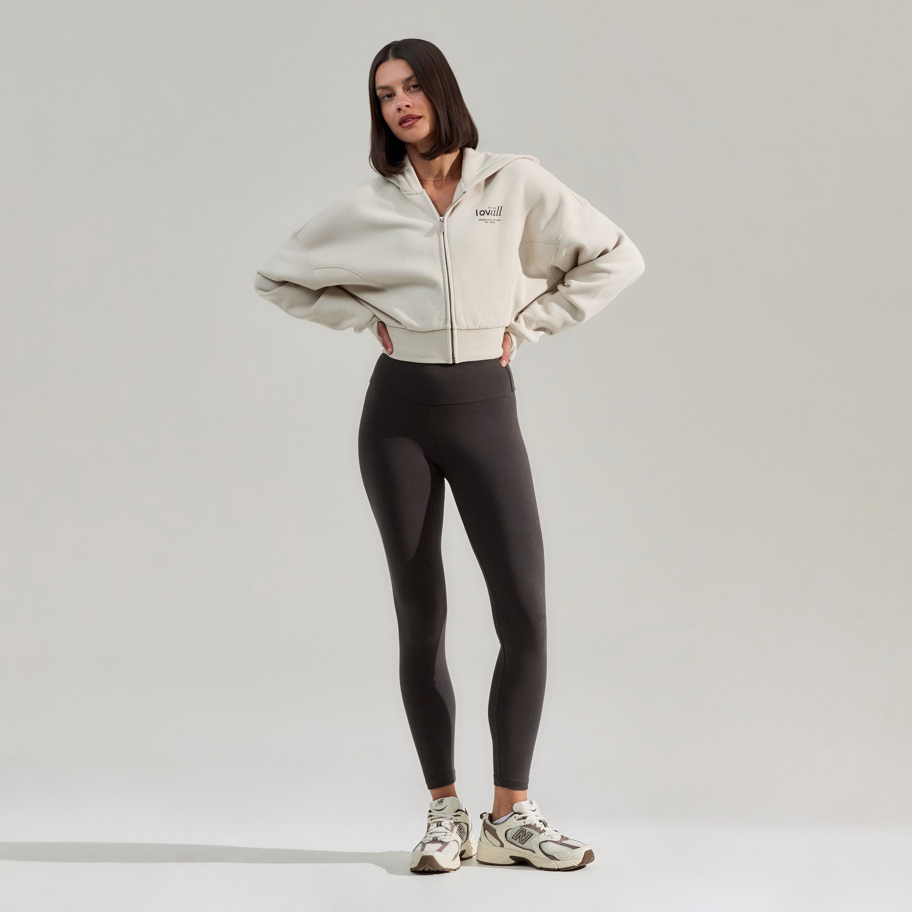 Everyday High Waisted Leggings - Black Coffee