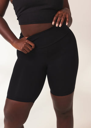 Everyday Radlerhose Lightweight Curvy - Black