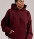 Curve Heavyweight Oversized Hoodie - Burgundy
