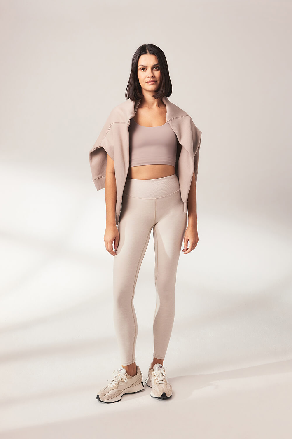 Ultimate Soft-Touch High-Waisted Leggings - Vanilla Marl