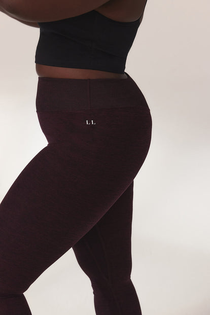 Ultimate Soft-Touch High Waisted Leggings Curvy - Winter Berry