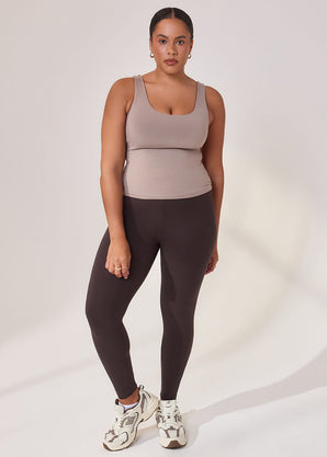 Curve Lightweight Everyday Tank Top - Stone