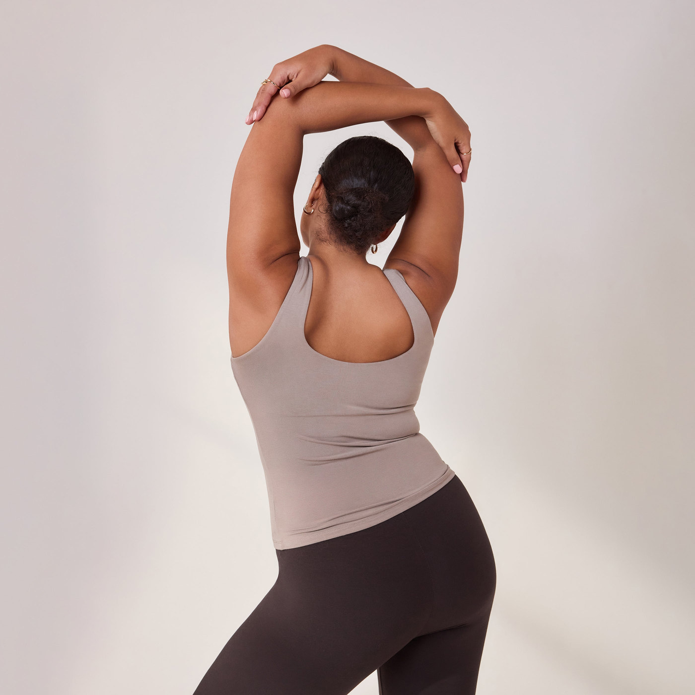 Curve Lightweight Everyday Tank Top - Stone