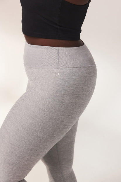 Ultimate Soft-Touch High Waisted Leggings - Light Grey Marl