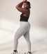 Ultimate Soft-Touch High Waisted Leggings Curvy - Light Grey Marl
