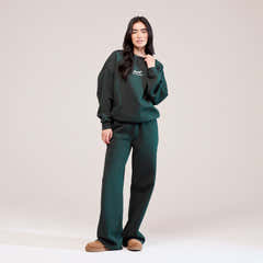 Bio Oversized Sweatshirt Landschaft - Kiefer