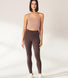 Everyday High Waisted Leggins Lightweight - Espresso Brown