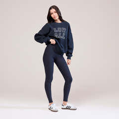 Winter Everyday High Waisted Leggings – Vintage Navy