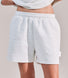 ALL SZN Organic Sweat Shorts - Light Grey Marl